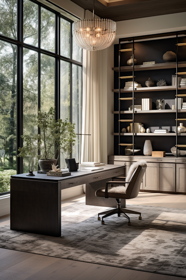 Elegant Contemporary Executive Office