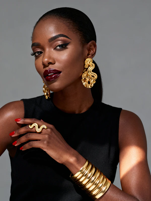 Elegant Jewelry Portrait