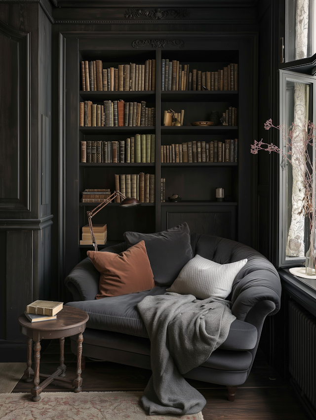 Elegant Cozy Reading Nook