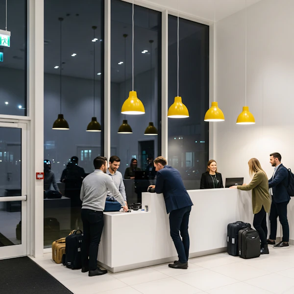 Modern Reception Area