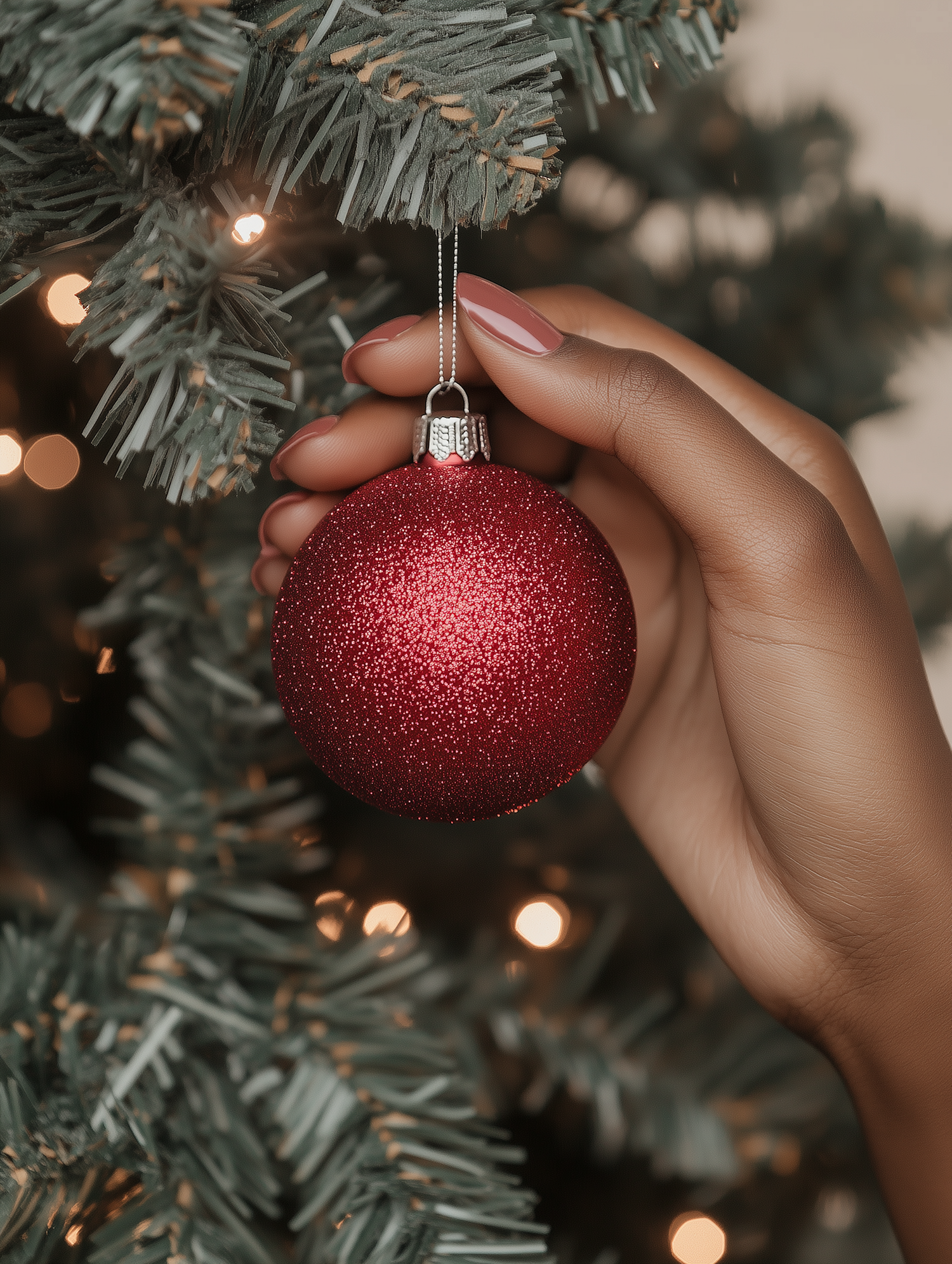 Christmas Ornament on Tree