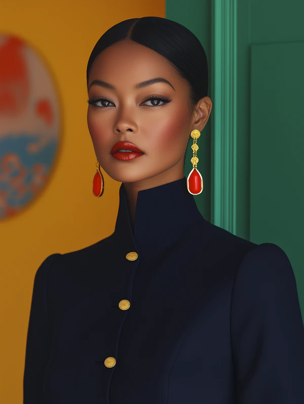 Elegant Woman Portrait