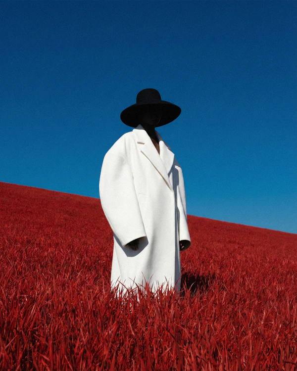 Surreal Landscape Figure