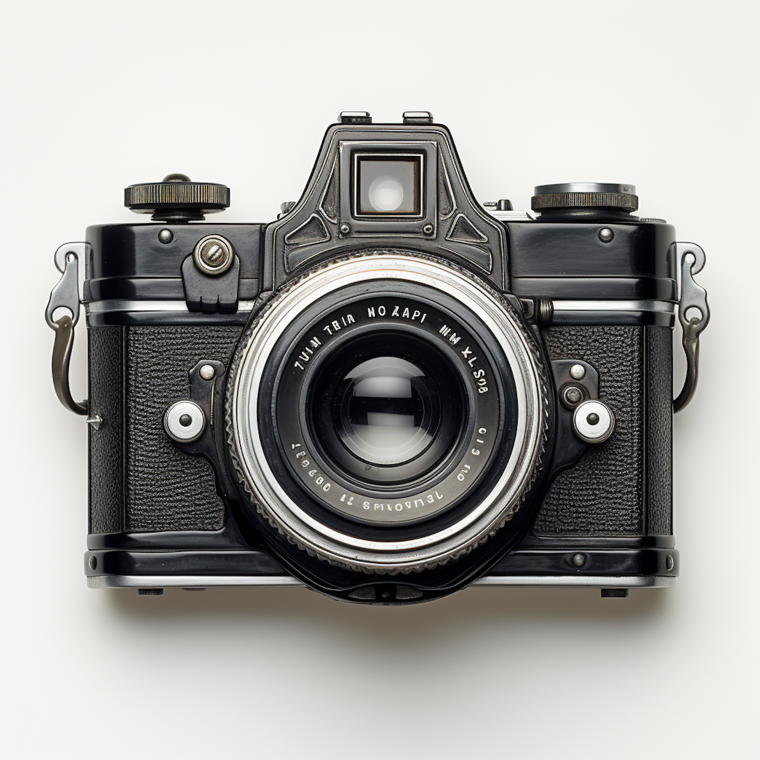 Classic Rangefinder Camera with Professional-Grade Engravings