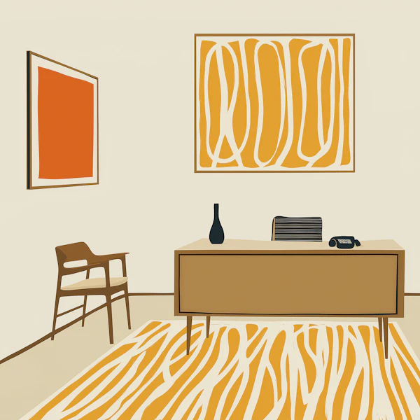 Modern Office Illustration