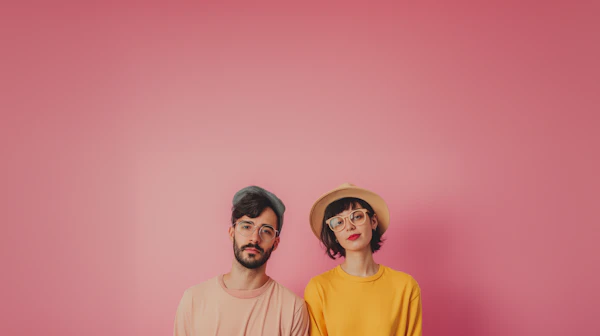 Contemporary Duo in Harmonized Hues
