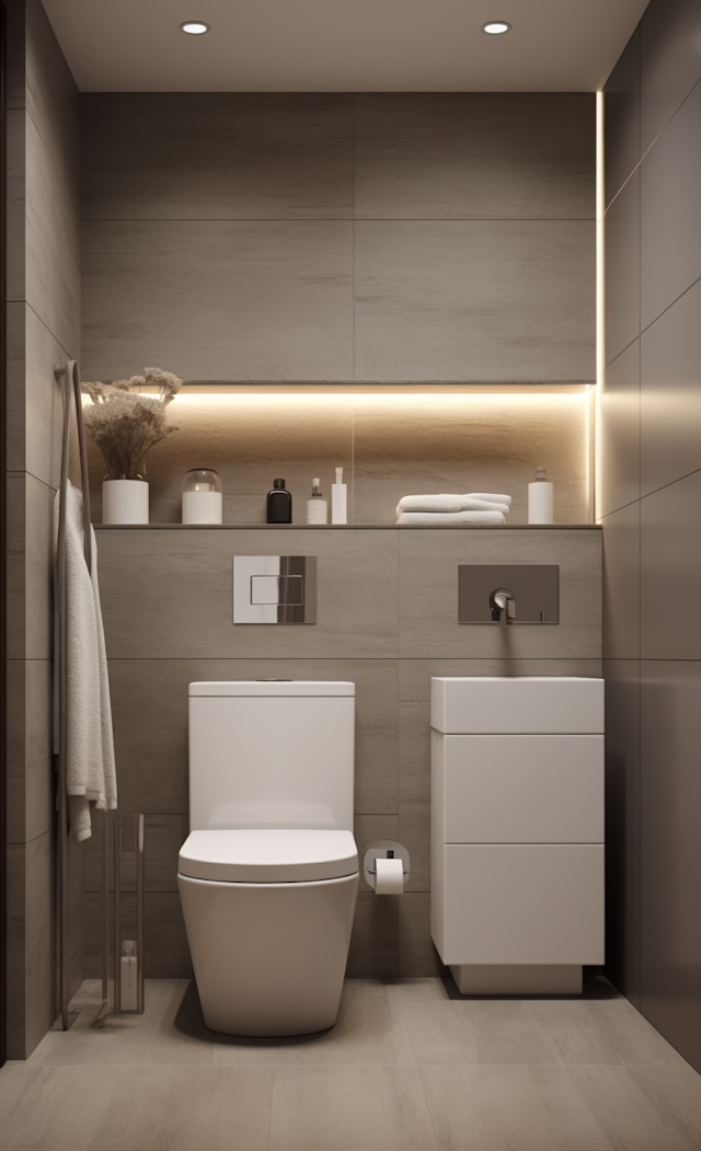 Serenity Minimalist Bathroom