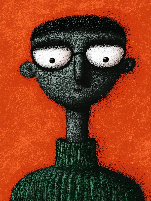 Stylized Human Illustration