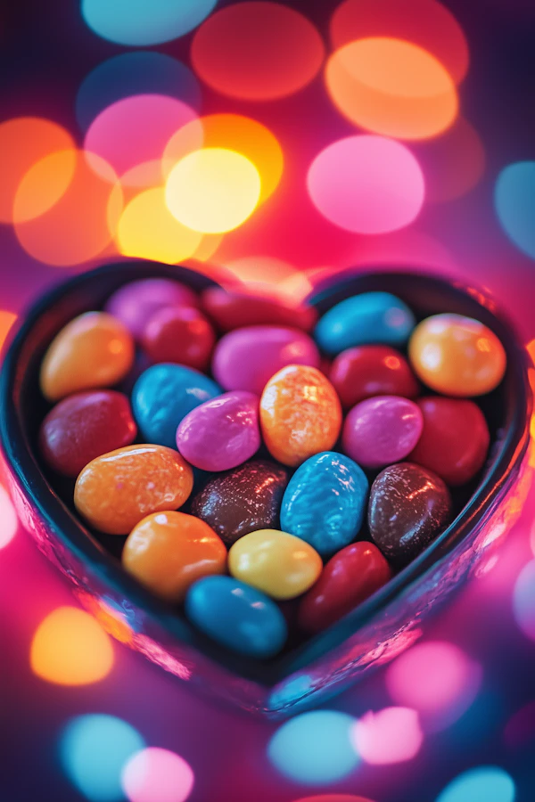 Heart-shaped Candy Delight