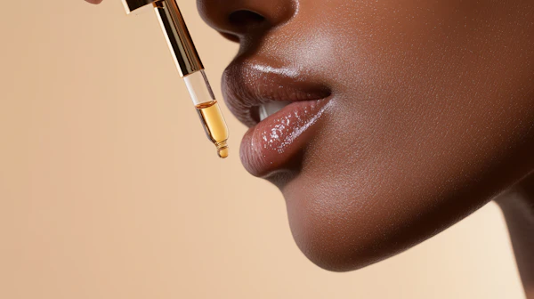 Skincare Glow Close-Up