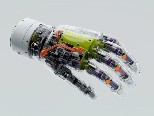 Robotic Hand Close-Up