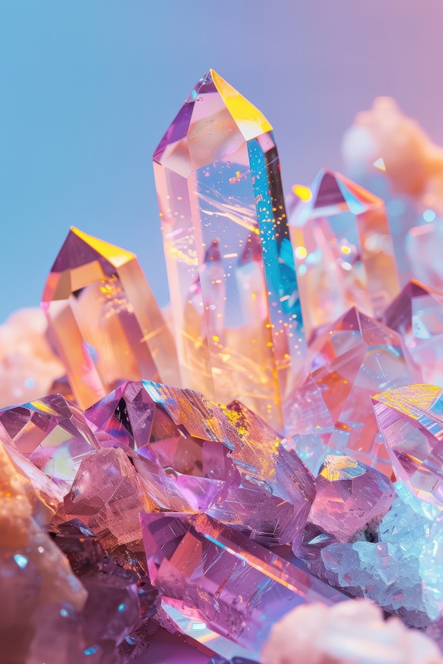 Vibrant Crystal Formations