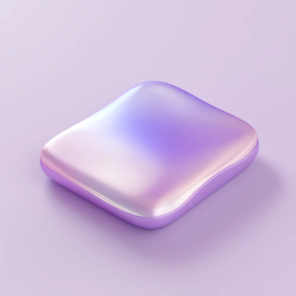 Glossy Iridescent Object