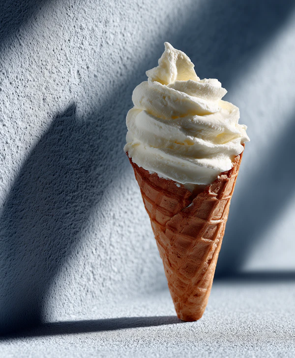 Vanilla Ice Cream Cone