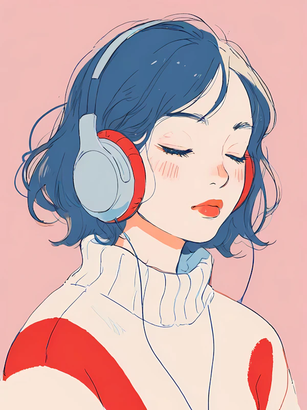 Stylized Music Portrait