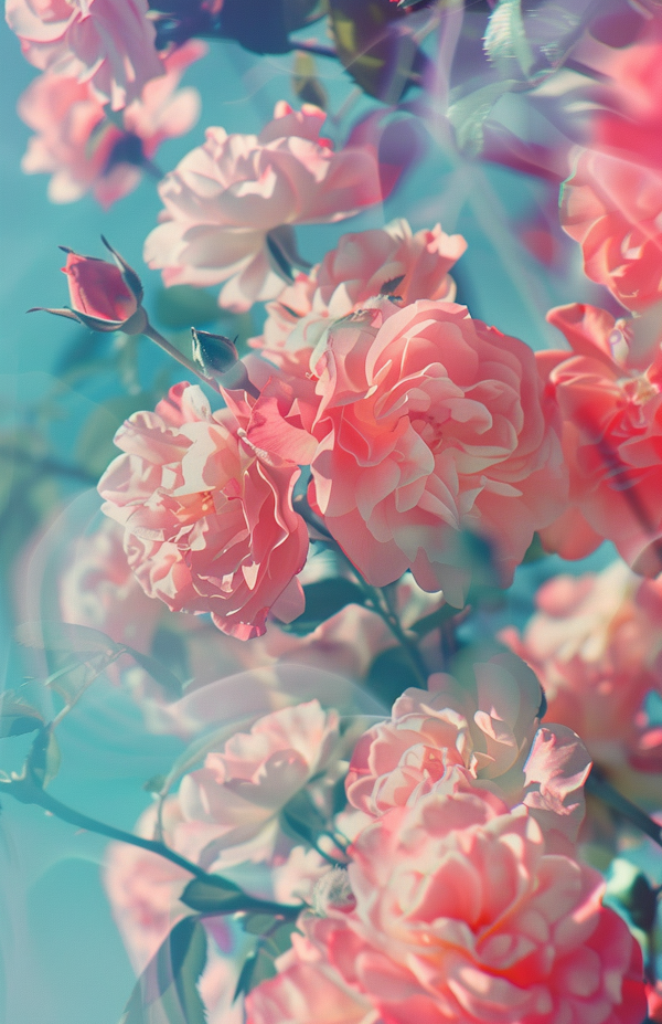 Dreamy Rose Blossoms