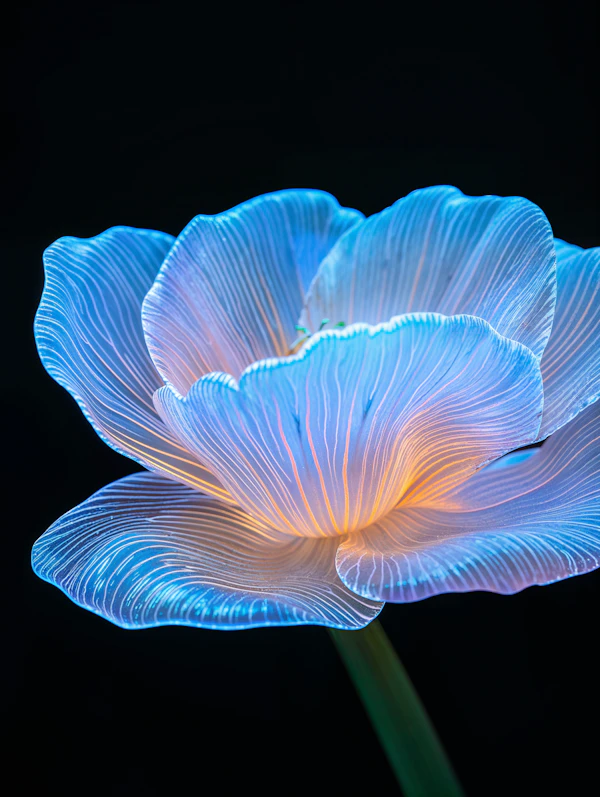 Glowing Ethereal Flower