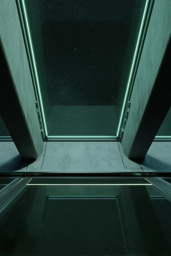Futuristic Skylight View