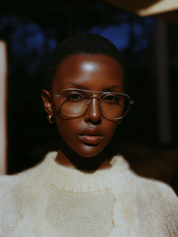 Portrait with Glasses