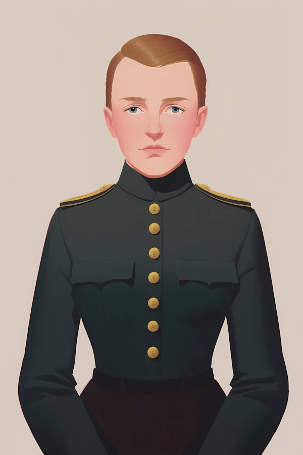 Military Uniform Portrait