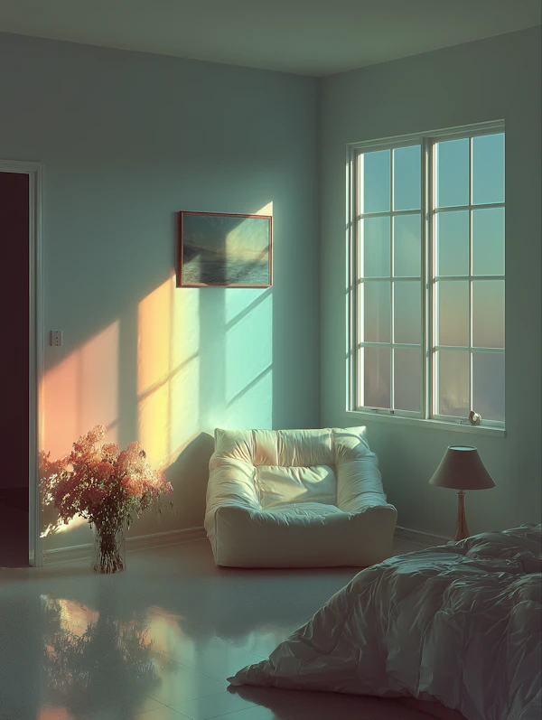 Serene Bedroom Scene