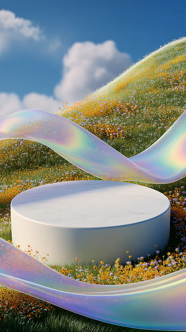 Serene Meadow Scene