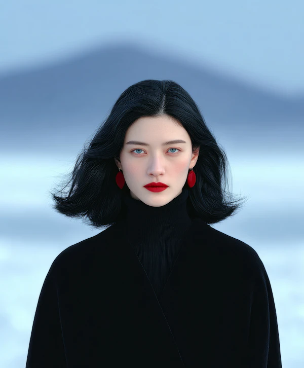 Winter Portrait Elegance