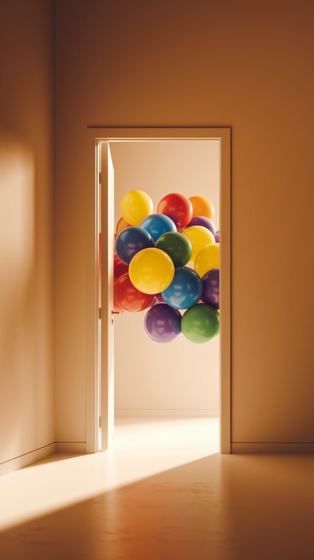 Colorful Balloons Room