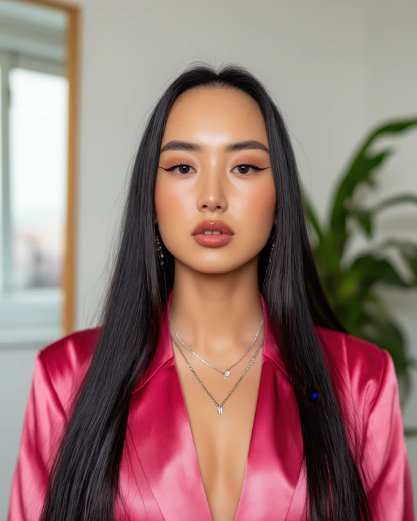 Elegant Asian Portrait