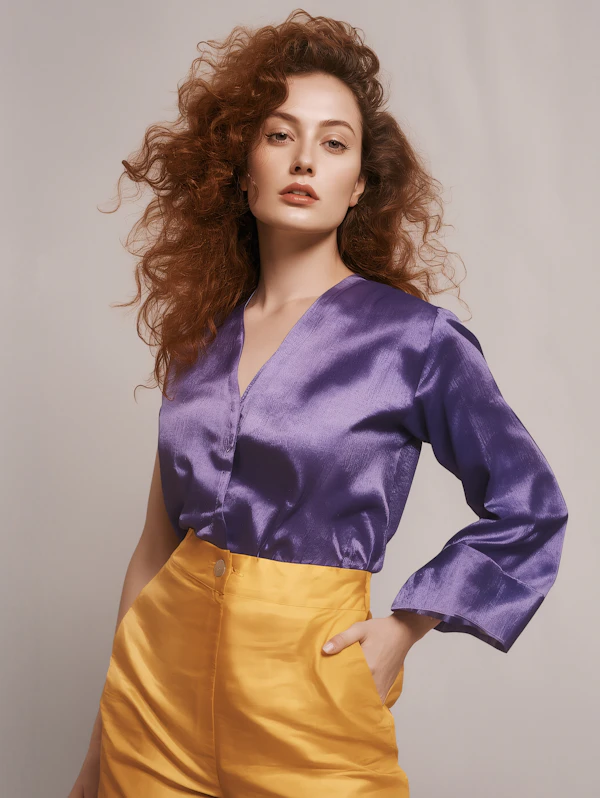 Fashionable Woman Pose