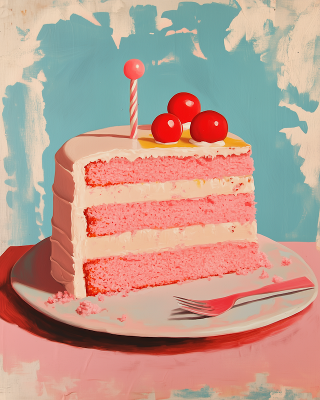 Celebratory Pink Cake