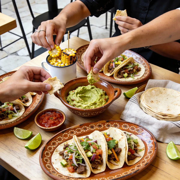 Mexican Feast Table