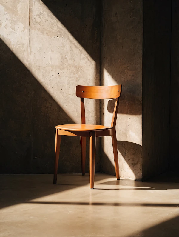 Minimalist Wooden Chair
