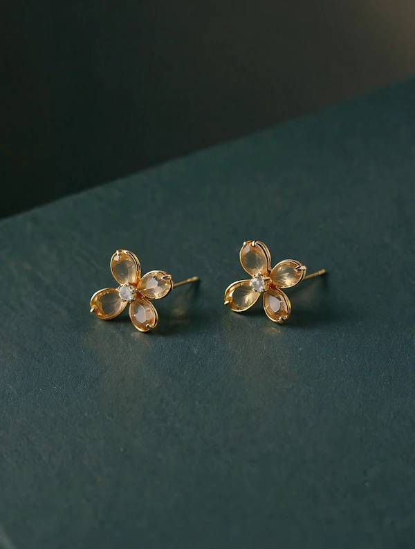 Elegant Gold Earrings