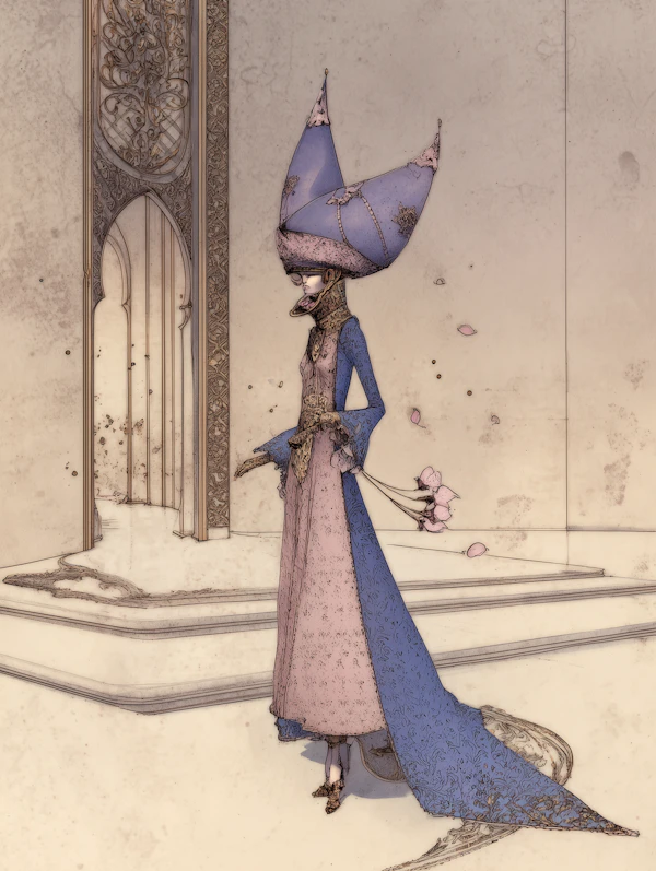 Regal Figure Illustration