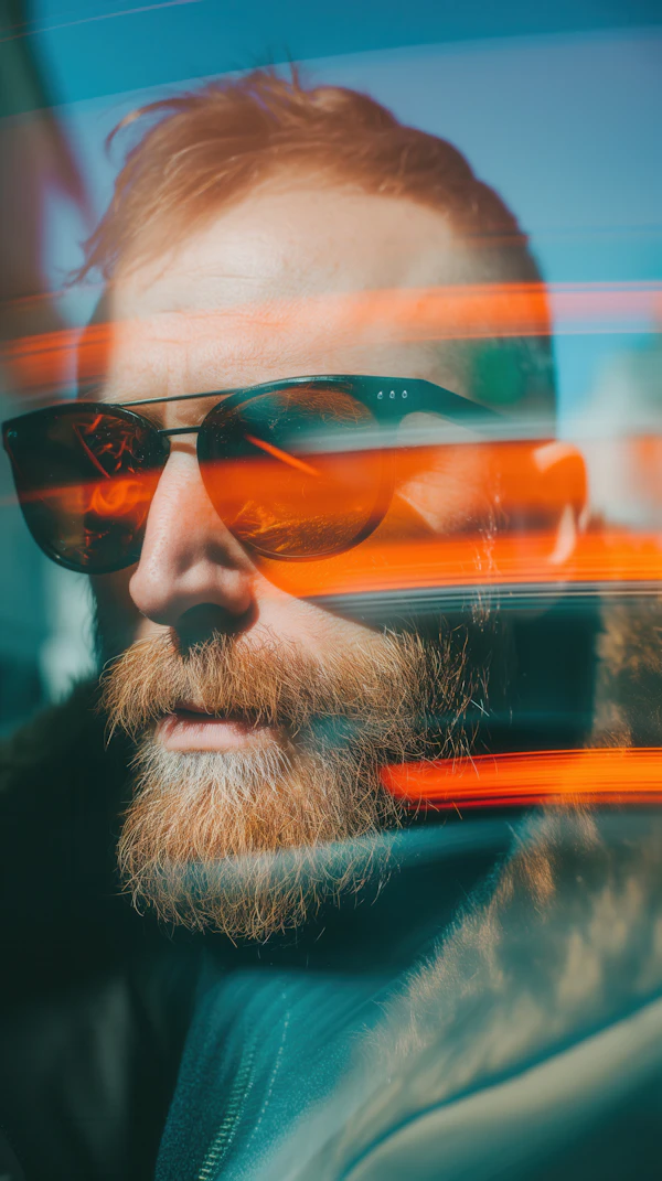 Bearded Man Portrait