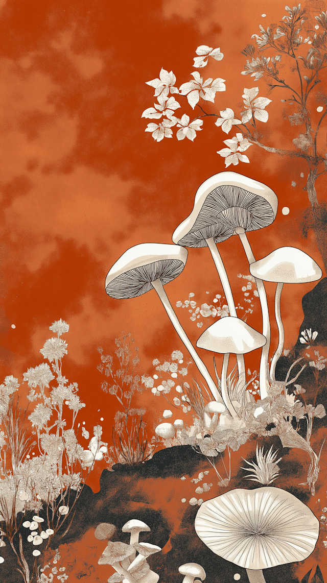 Mushroom Illustration