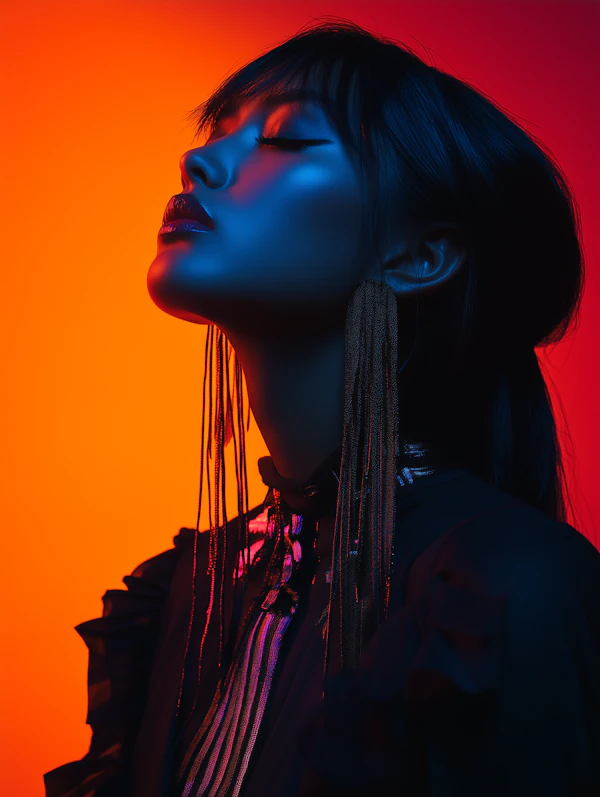 Serene Portrait Lighting