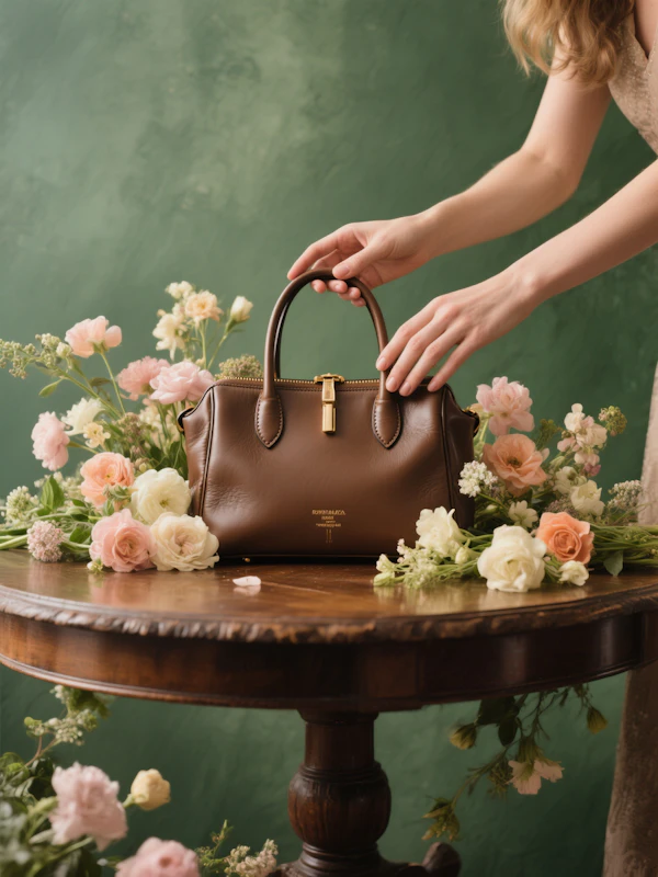 Elegant Handbag Display
