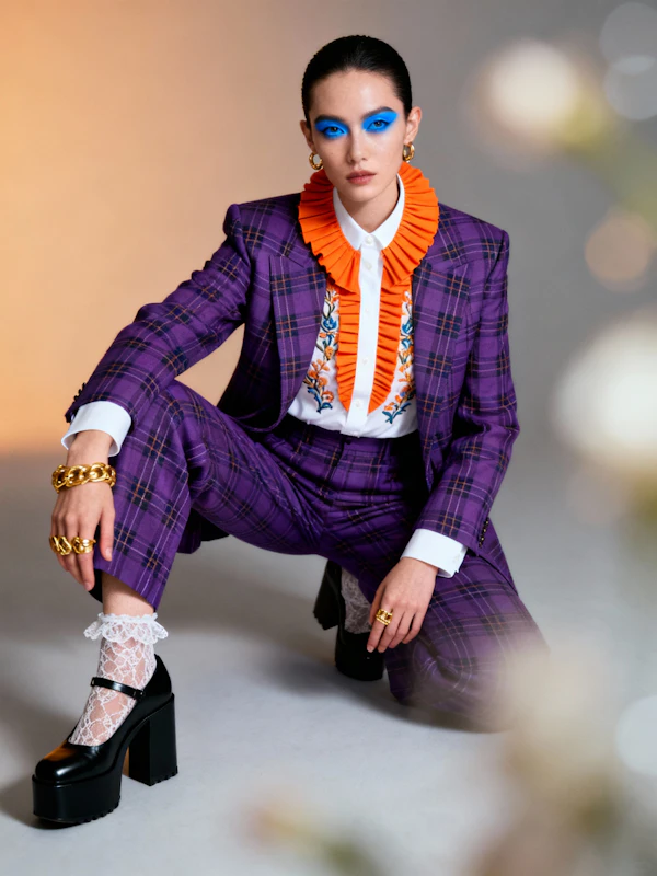 Stylish Vibrant Portrait