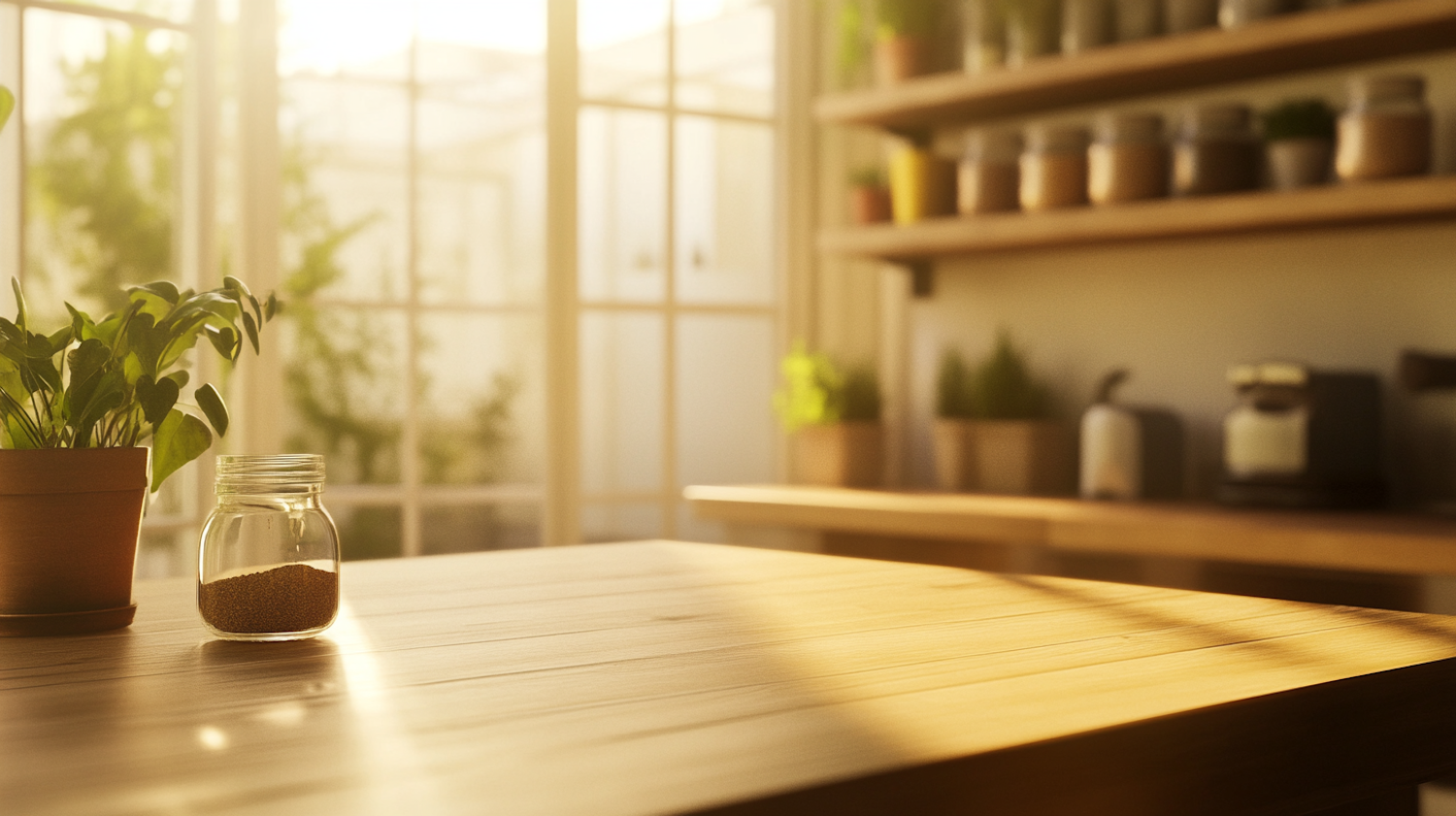 Serene Kitchen Scene