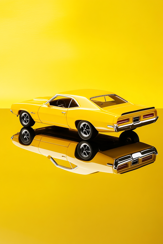 Yellow Classic Car