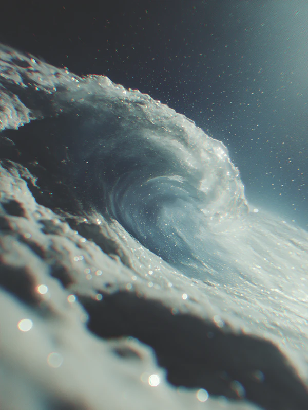 Ocean Wave in Motion