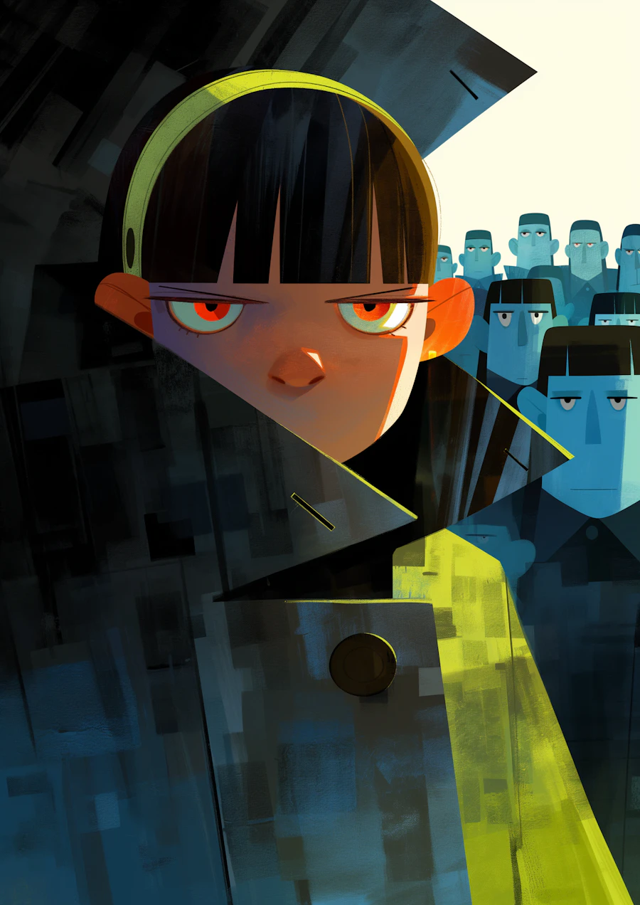 Dramatic Character Portrait