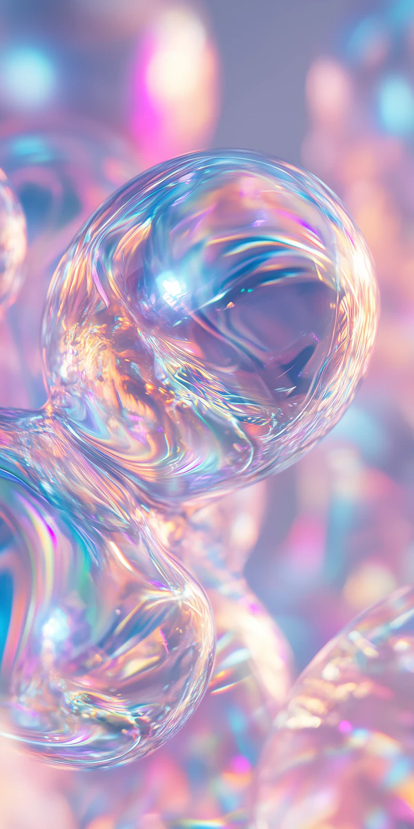 Dreamy Pastel Bubbles