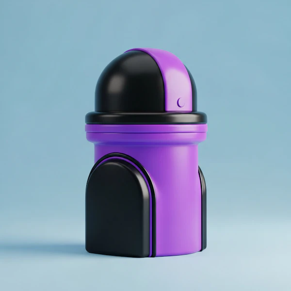 Futuristic Purple Device