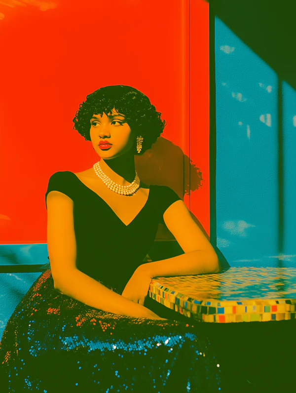 Retro Portrait Woman