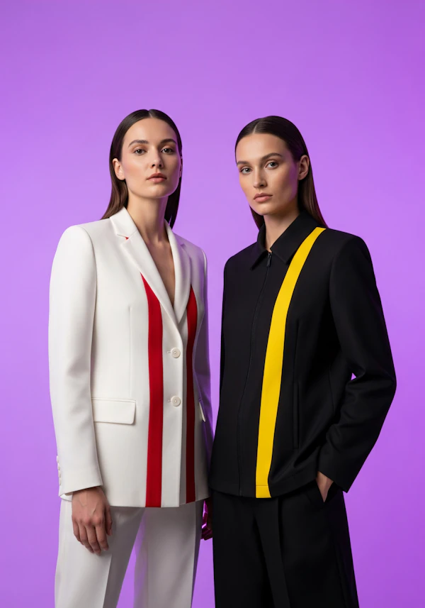 Fashion Duo Portrait