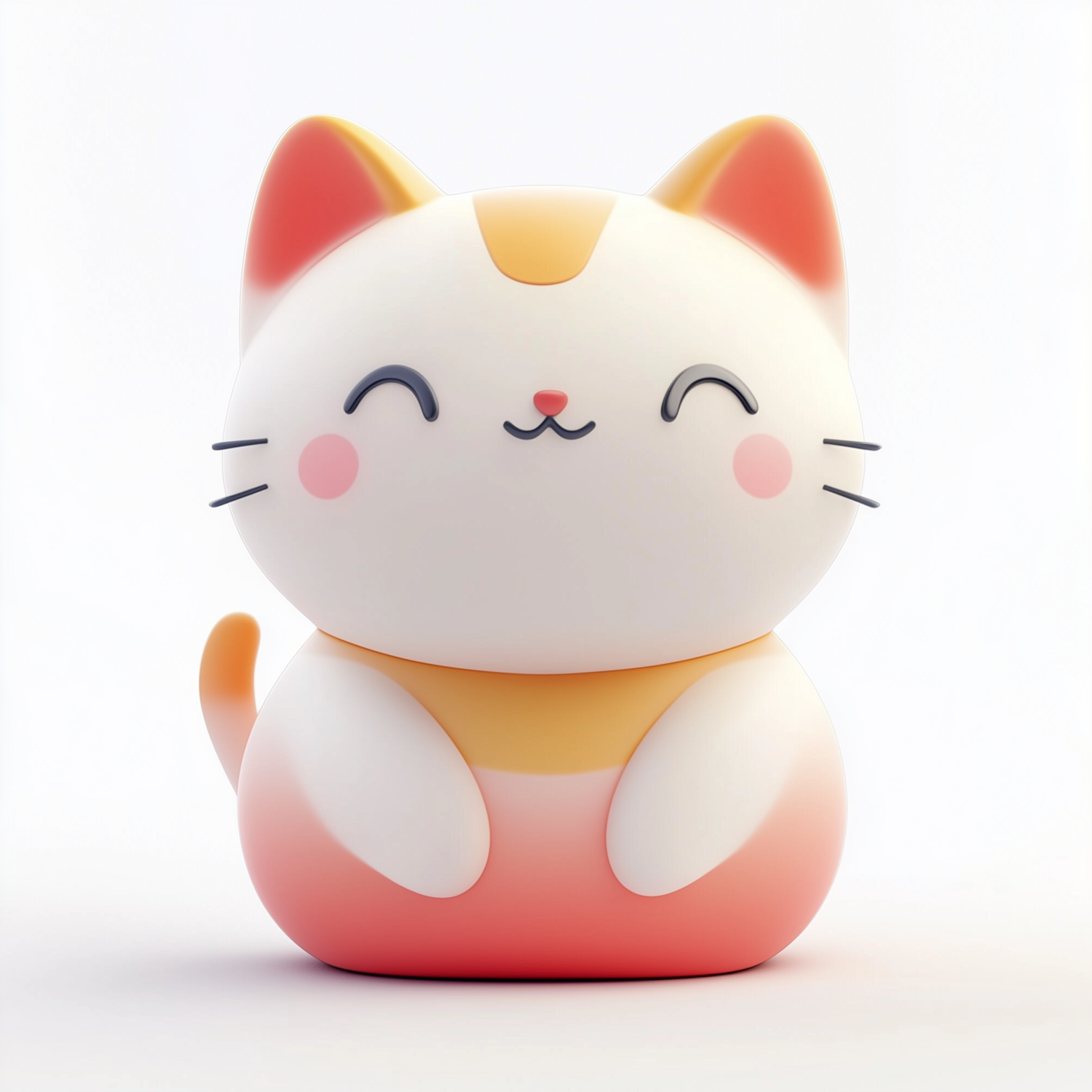 Stylized Cat Figure