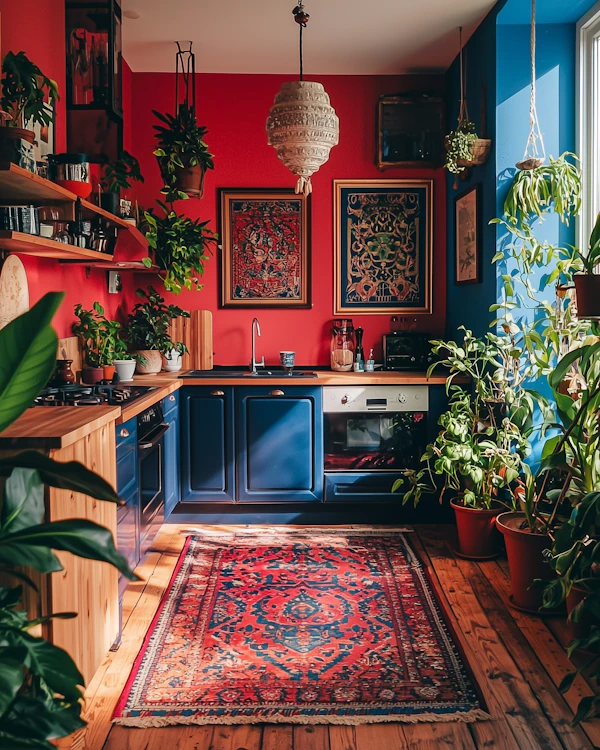 Vibrant Kitchen Design
